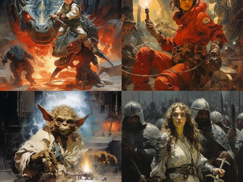 Dynamic Sci-Fi Fantasy