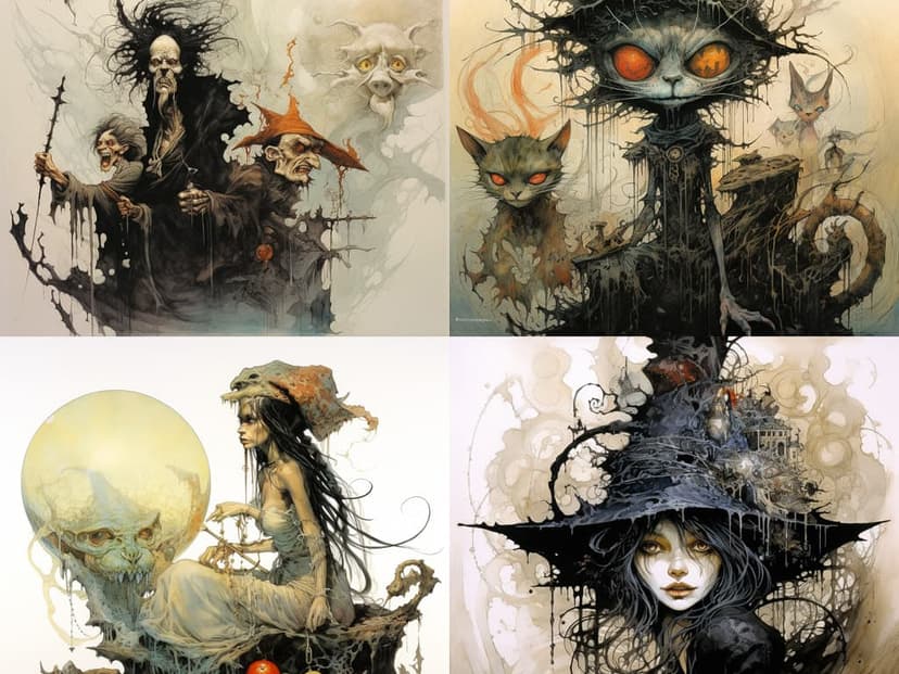 Dark Fantasy Illustration
