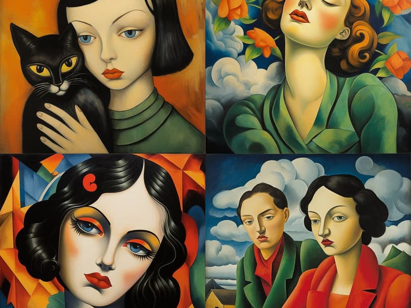 Art Deco Portraiture