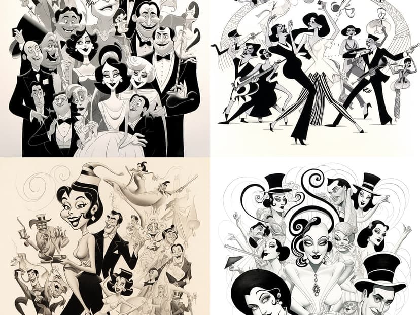 Art Deco Cartoon