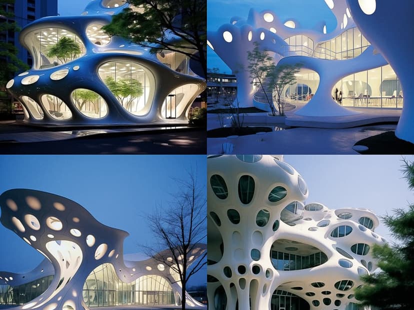 Futuristic Organic Architecture