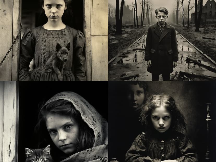 Vintage Monochrome Portraiture