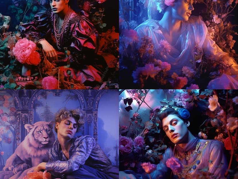 Baroque Floral Fantasy