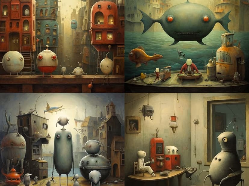surrealist whimsy