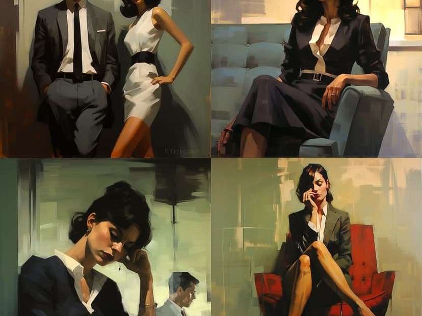 Mid-Century Modern Illustration