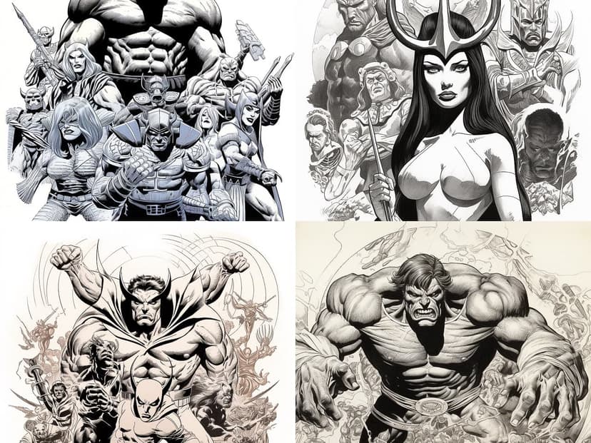 Comic Book Illustration