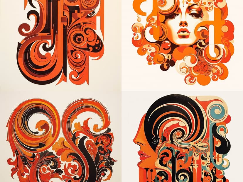 Psychedelic Art Nouveau