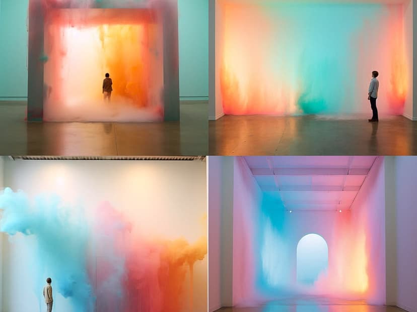 Ethereal Color Gradient