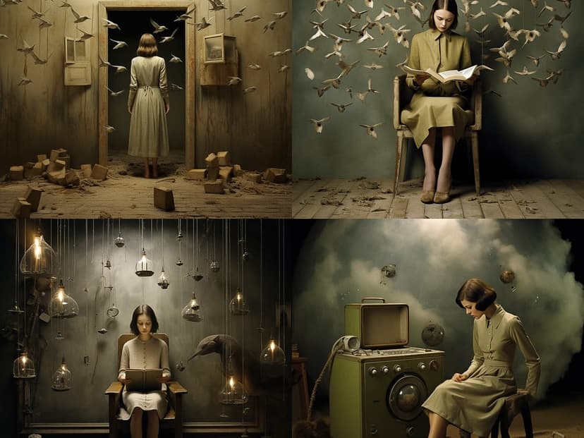 Surreal Vintage Conceptual
