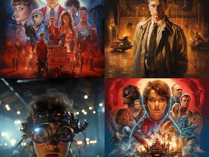 Retro Sci-Fi Noir