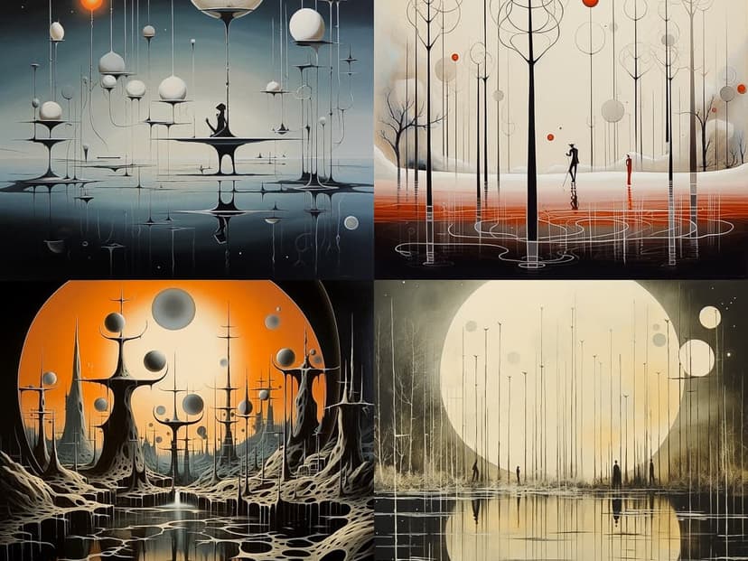 Surreal Geometric Fantasy