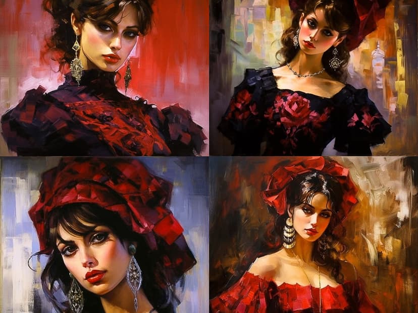 Impressionistic Portraiture