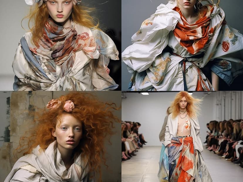 Avant-garde Fashion Photography