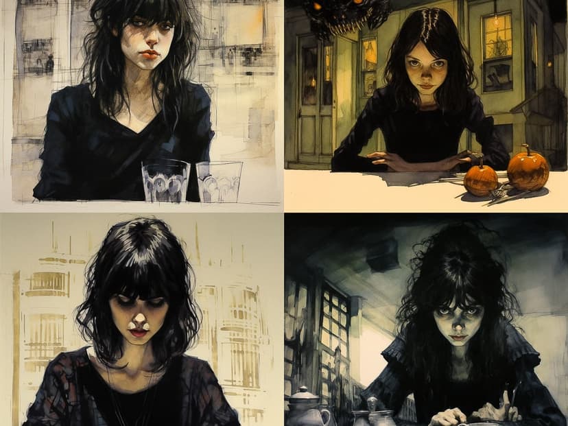 Dark Illustrative Gothic
