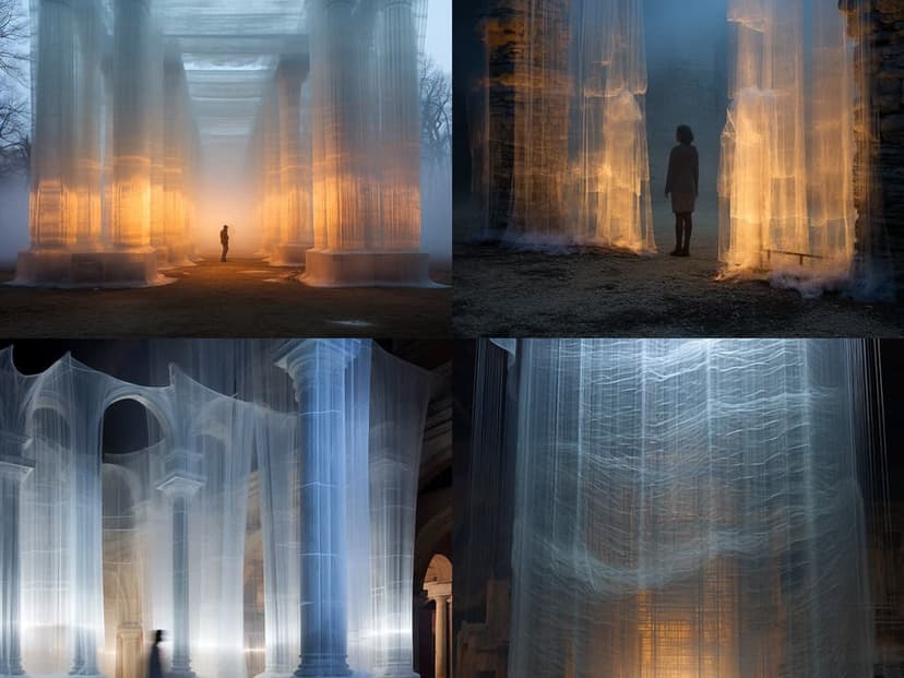 Ethereal Installation Art