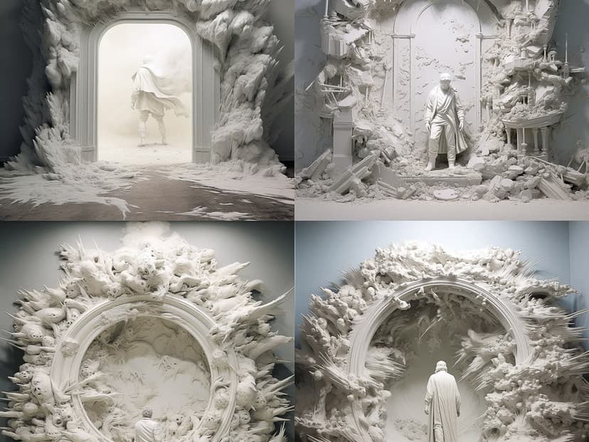 surreal sculptural architecture