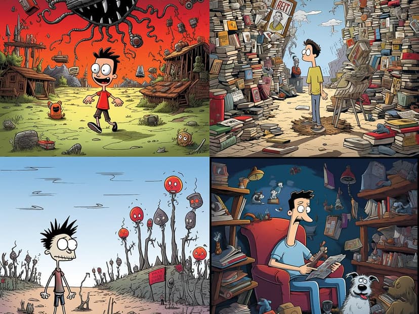 Whimsical Comic Style