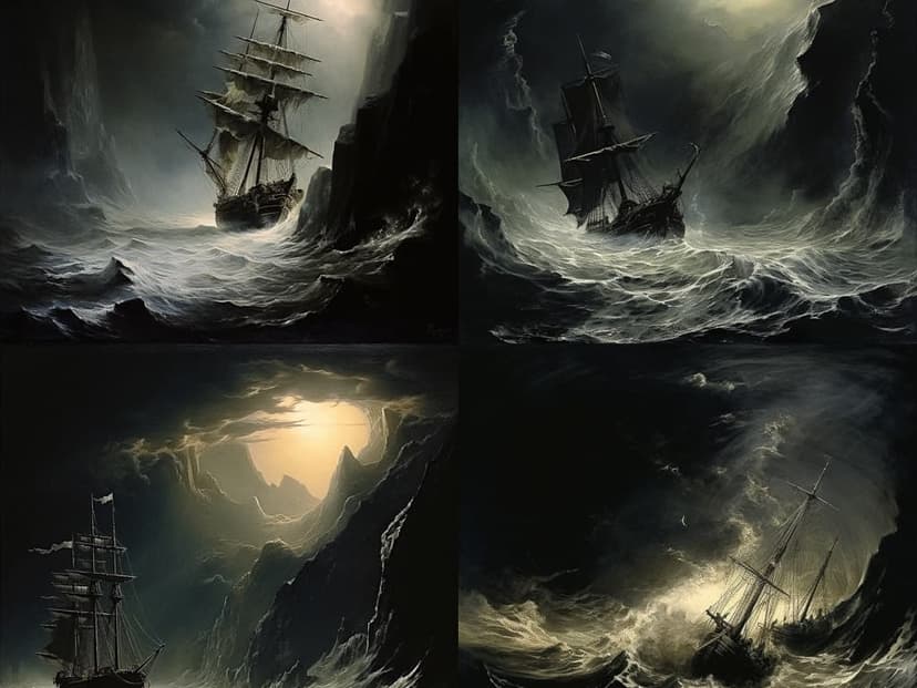 Romantic Seascape