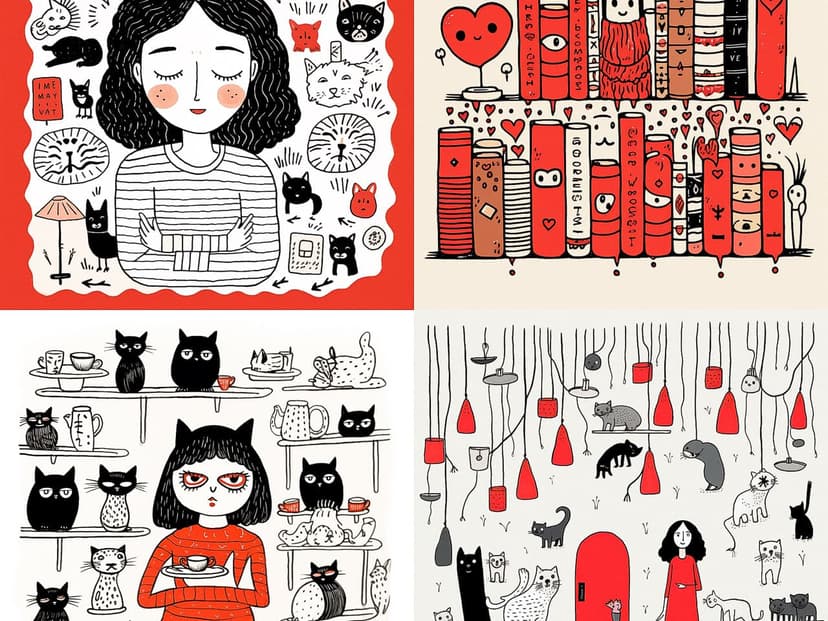 Whimsical Illustrative
