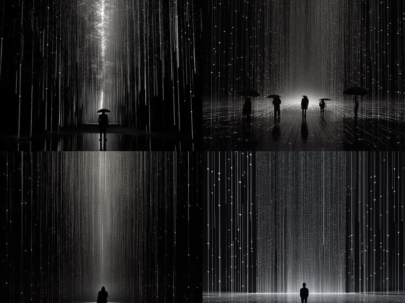 Monochrome Light Installation