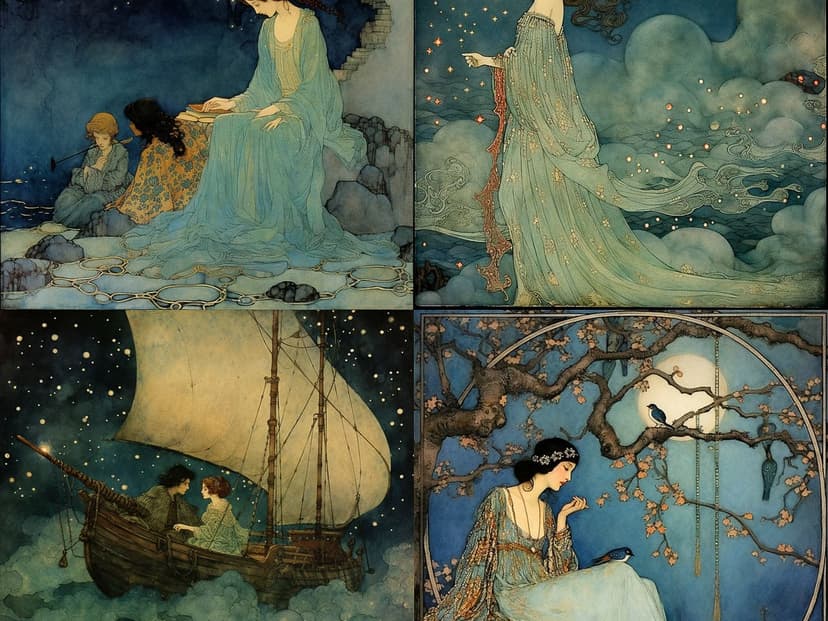 Art Nouveau Fantasy