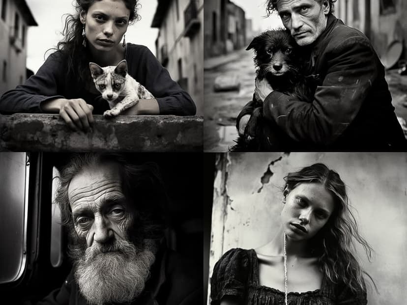 Black and White Portraiture