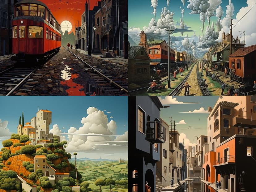 Surrealist Retro