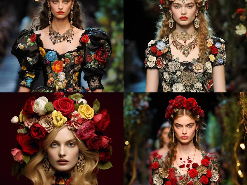 Baroque Floral Elegance