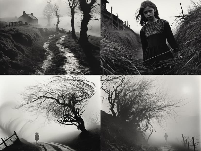Moody Black and White