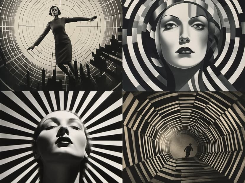 Op Art Noir