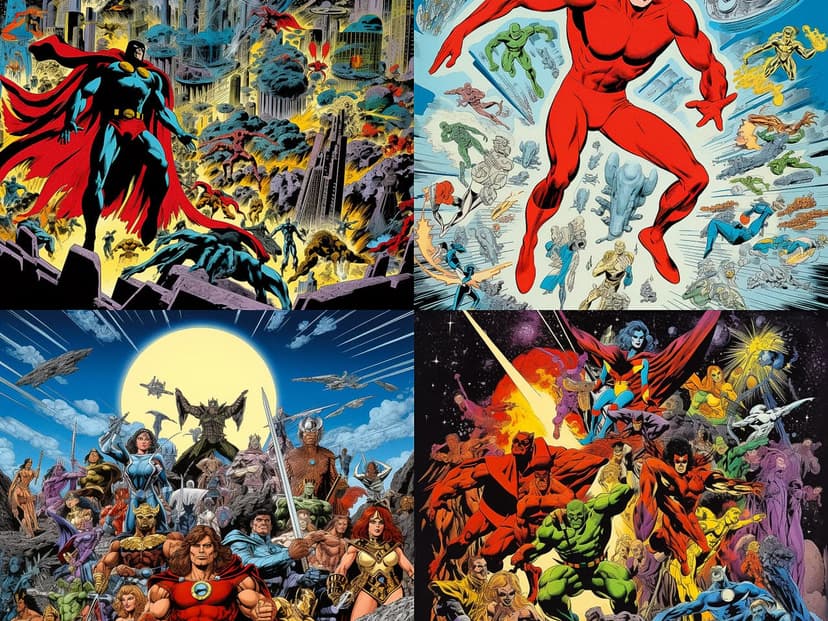 Classic Comic Book Art