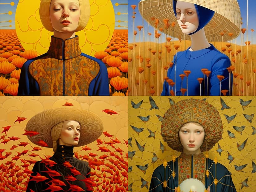 Surrealist Portraiture