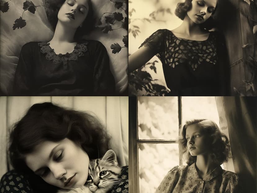Nostalgic Sepia Portraiture