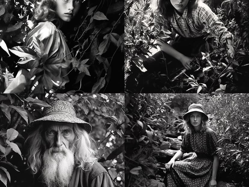 Classic Black and White Portraiture