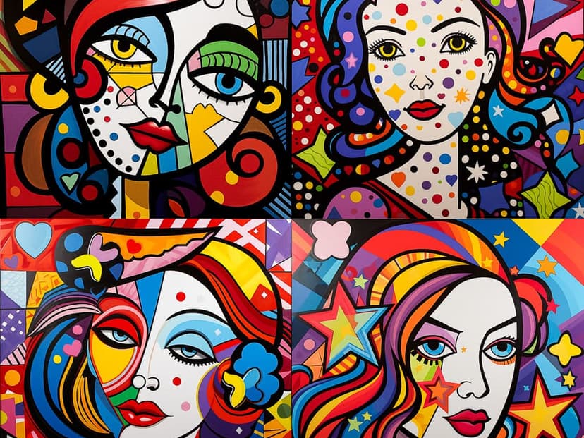 Pop Art Cubism
