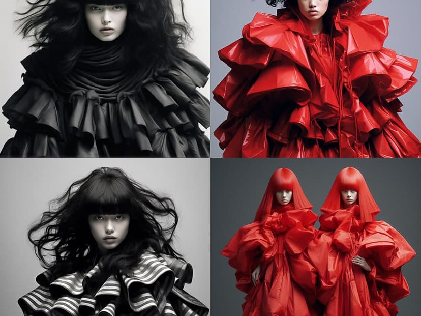 Avant-Garde Fashion Portraiture