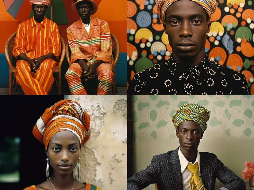 Vibrant African Fashion Portraits