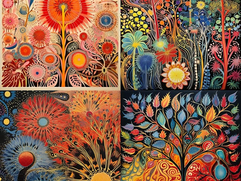 Psychedelic Floral