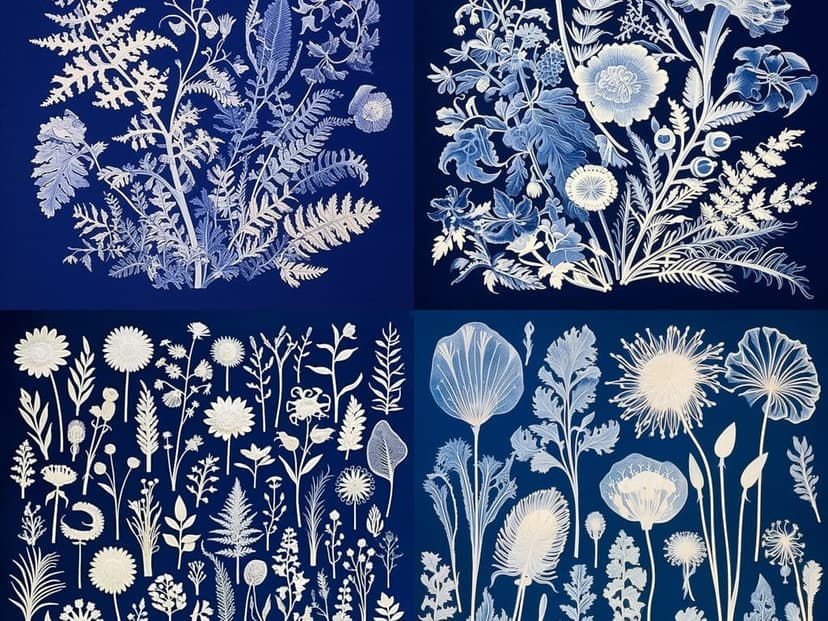 Cyanotype Botanical