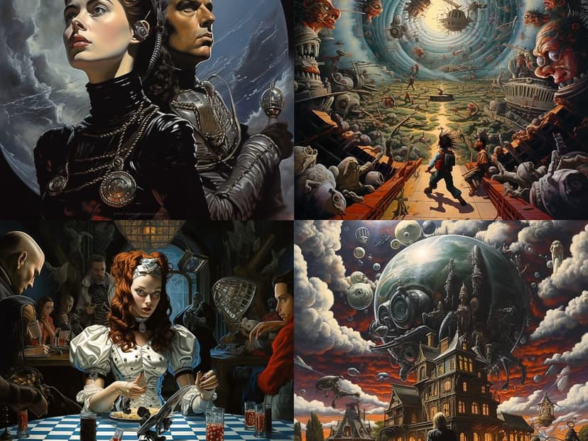 surreal sci-fi