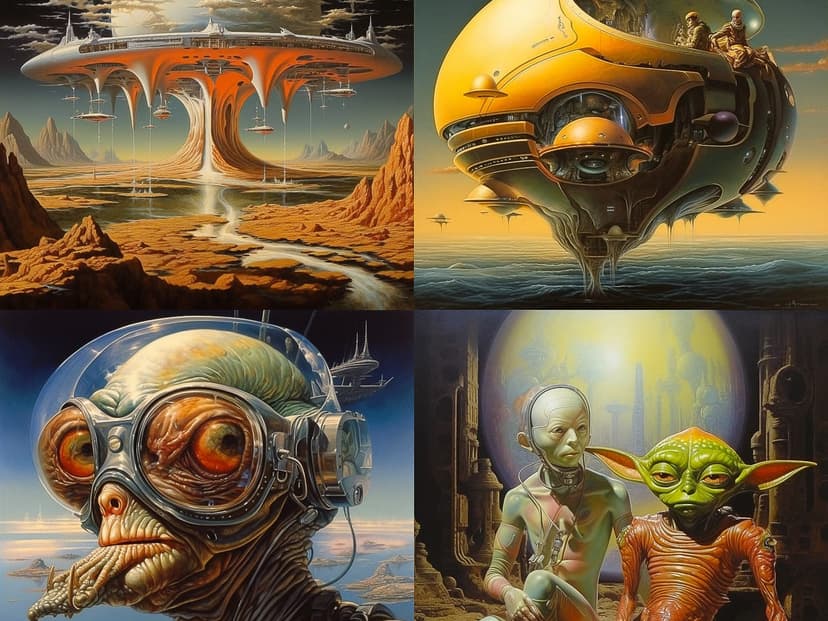 Retro-Futuristic Surrealism