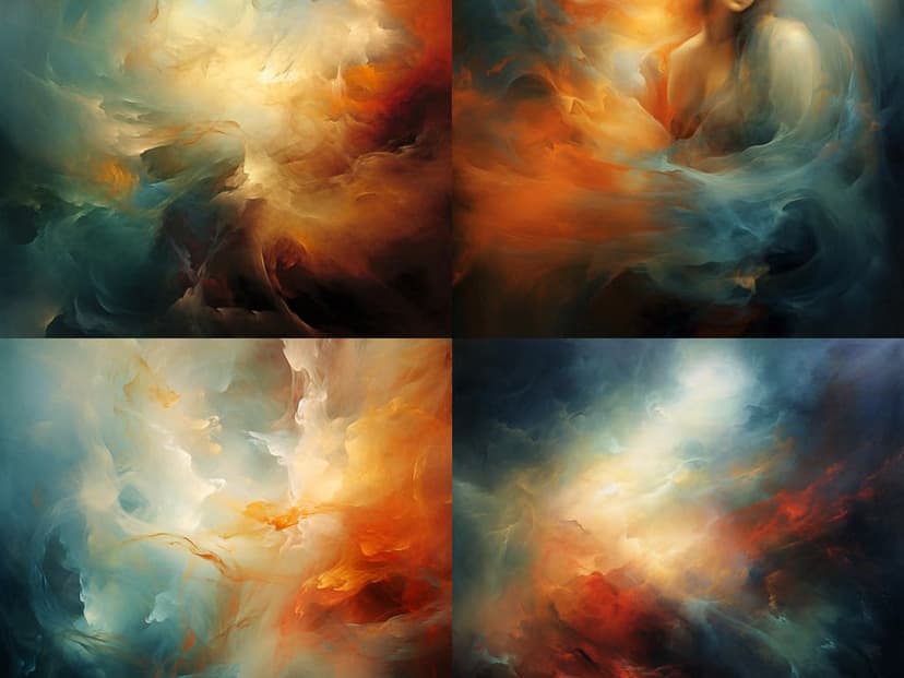 ethereal abstract