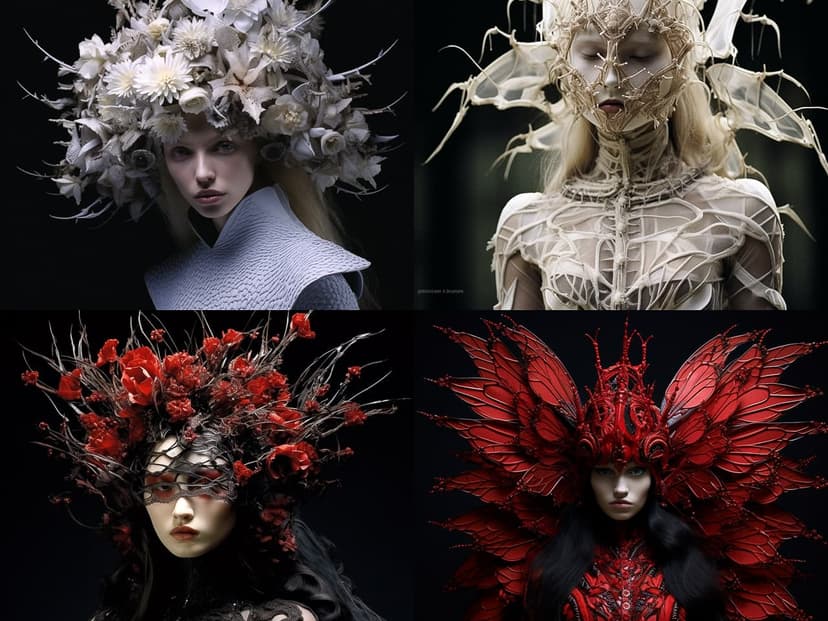 Avant-garde Fantasy Couture