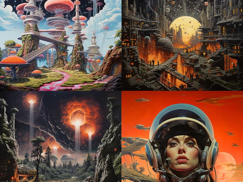 Futuristic Surrealism