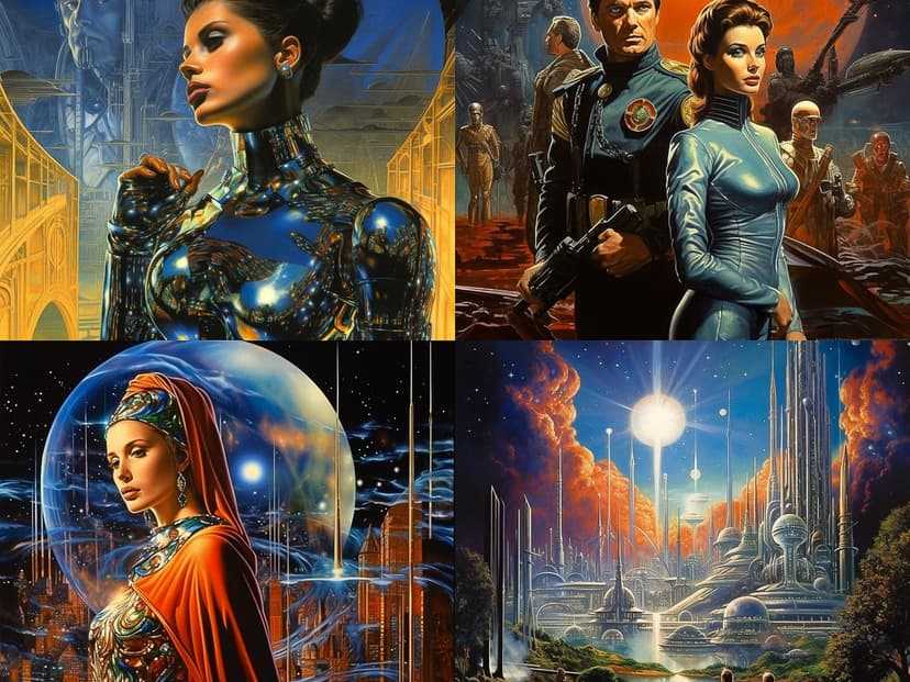 Retro-Futuristic Sci-Fi