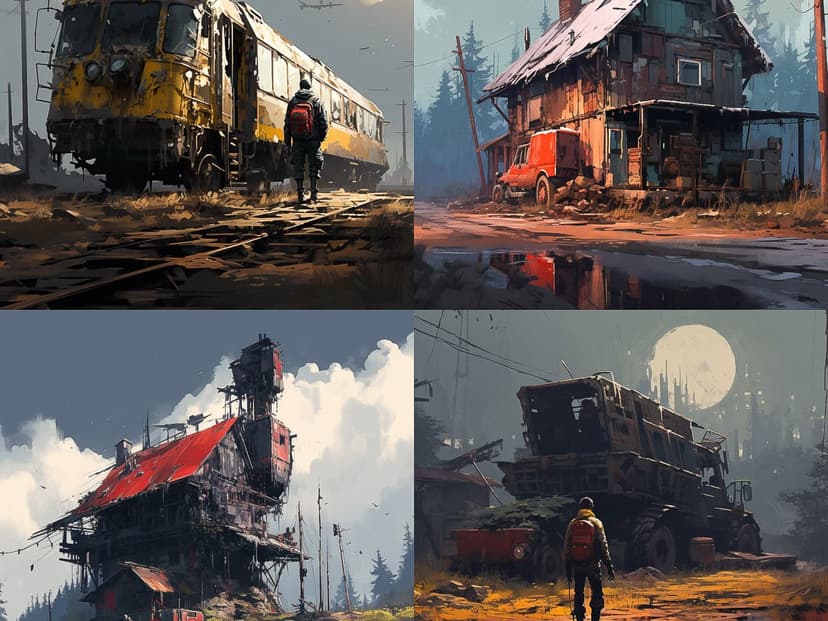 Post-Apocalyptic Concept Art