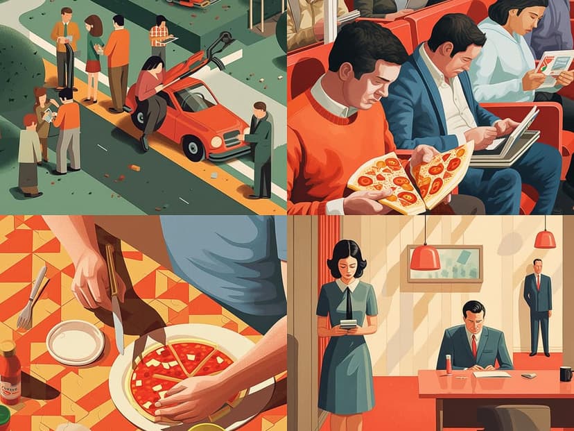 Modern Retro Illustration