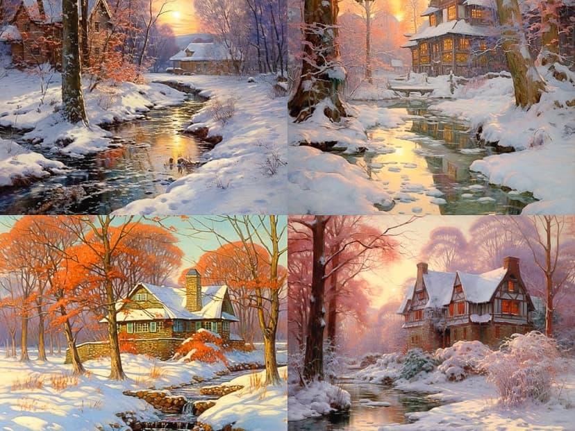 Impressionistic Winter