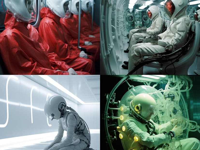 Futuristic Sci-Fi Aesthetic
