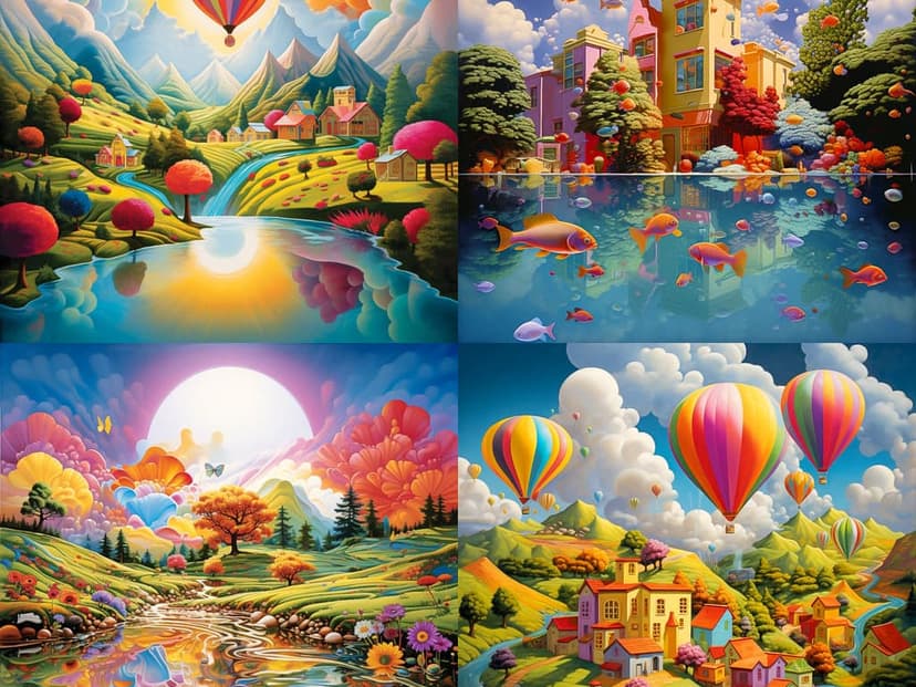 Vibrant Surrealism